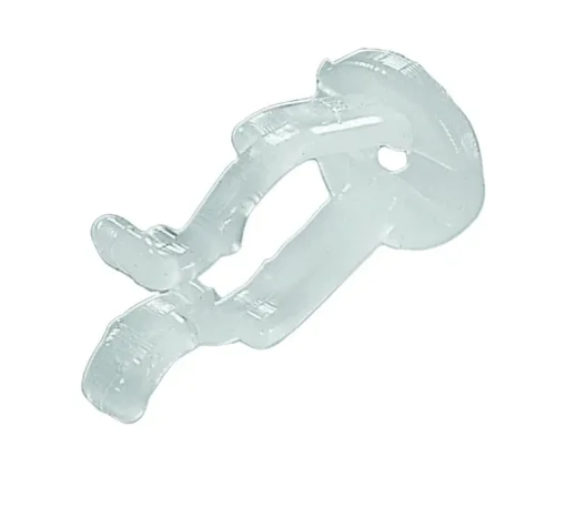 Dyno Rope Light Clips Clear Plastic 25 pk (Pack of 12)