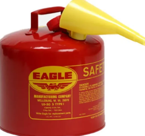Eagle Steel Safety Gas Can 5 gal