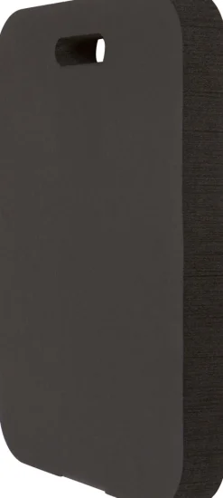 Earth Edge Llc Ee000247 15" X 10" Black Stadium Cushion With Microban