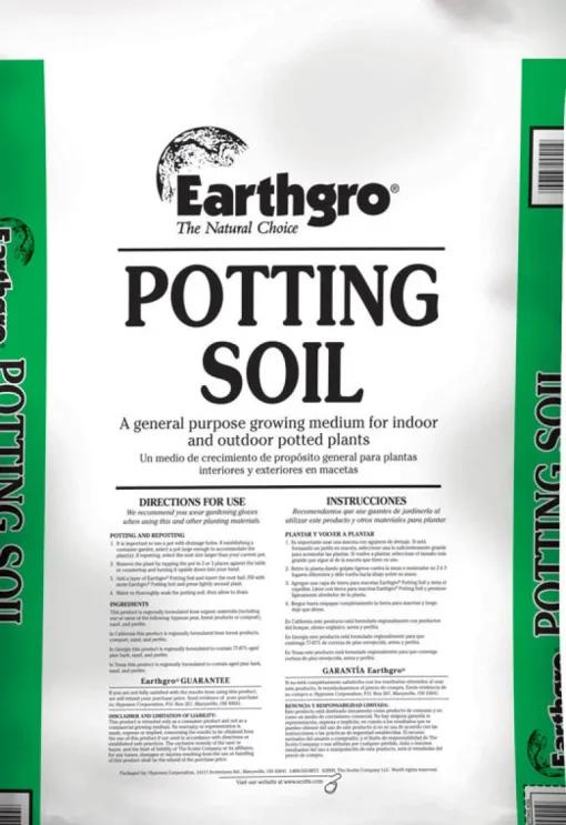 Earthgro All Purpose Potting Soil 10 qt