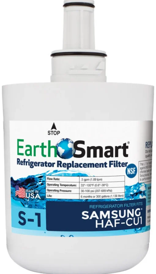 EarthSmart S-1 Refrigerator Replacement Filter For Samsung HAFCU1