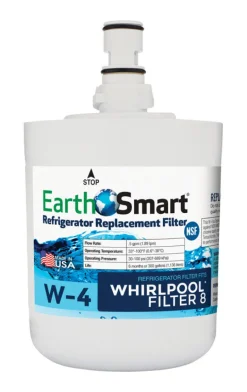 EarthSmart W-4 Refrigerator Replacement Filter For Whirlpool Filter 8
