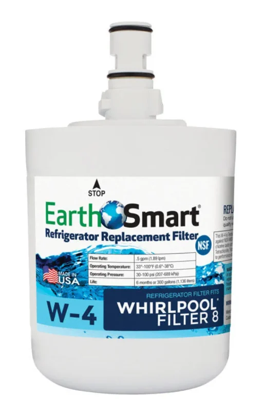 EarthSmart W-4 Refrigerator Replacement Filter For Whirlpool Filter 8