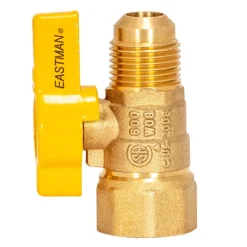 Eastman Magne Flo 1/2 in. Flare X 1/2 in. FIP Brass Gas Valve