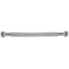 Eastman ProCoat 3/4 in. FIP X 3/4 in. D FIP 24 in. Stainless Steel Water Heater Supply Connector