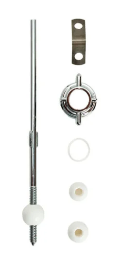EasyPopUp Chrome Plated Plastic Universal Ball Rod Assembly
