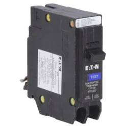 Eaton 20 amps Arc Fault/Ground Fault Single Pole Circuit Breaker
