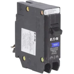Eaton 15 amps Arc Fault/Ground Fault Single Pole Circuit Breaker