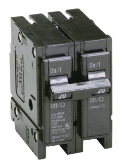 Eaton Cutler-Hammer 20 amps Plug In 2-Pole Circuit Breaker