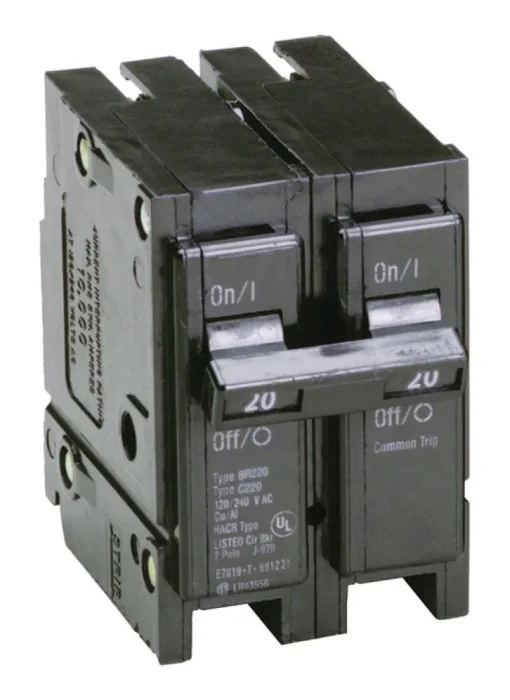 Eaton Cutler-Hammer 20 amps Plug In 2-Pole Circuit Breaker