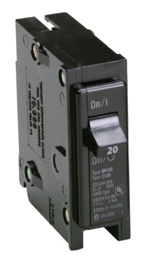 Eaton Cutler-Hammer 20 amps Plug In Single Pole Circuit Breaker