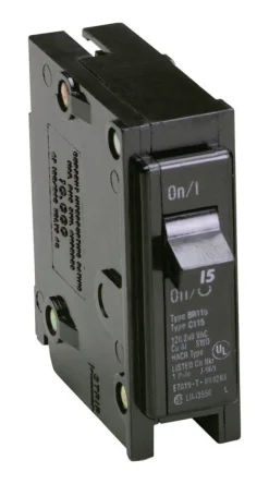 Eaton Cutler-Hammer 15 amps Plug In Single Pole Circuit Breaker