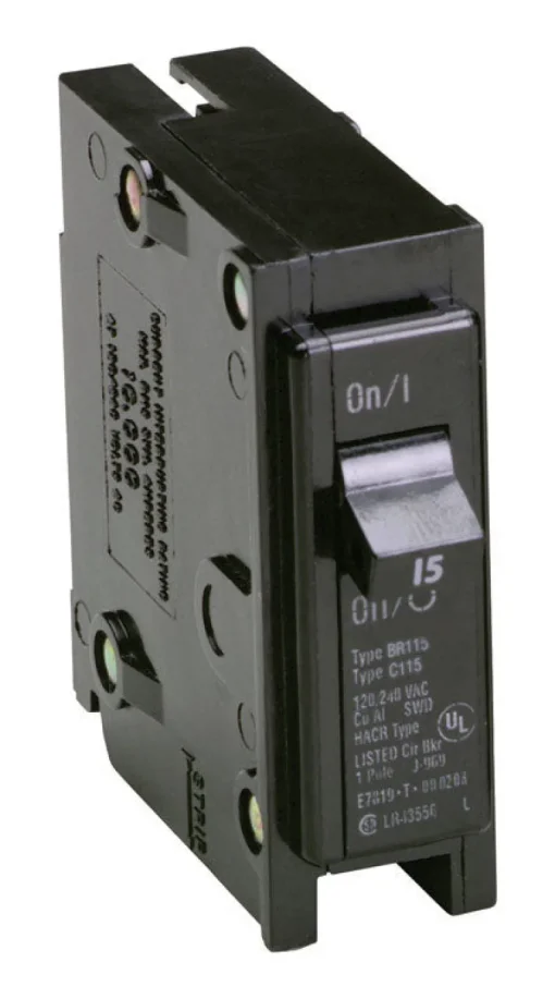 Eaton Cutler-Hammer 15 amps Plug In Single Pole Circuit Breaker