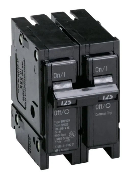 Eaton Cutler-Hammer 125 amps Plug In 2-Pole Circuit Breaker