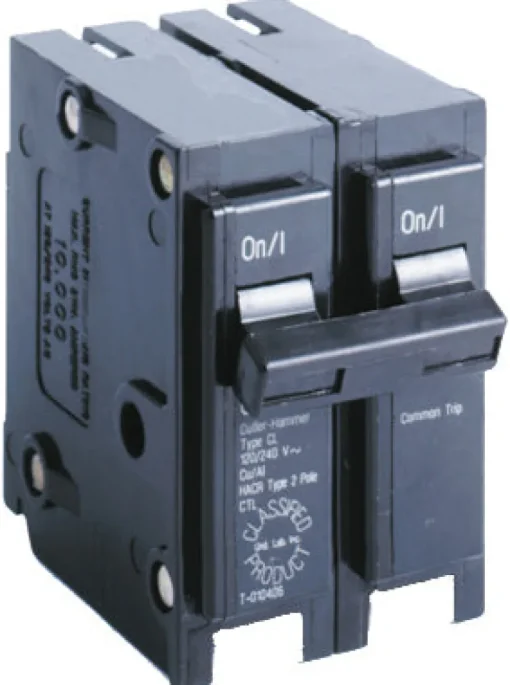 Eaton Cutler-Hammer 40 amps Plug In 2-Pole Circuit Breaker