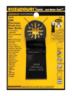 Eazypower Isomax 1-15/16 in. Chrome Vanadium Steel Precision Flush Cut Saw Blade 1 pc