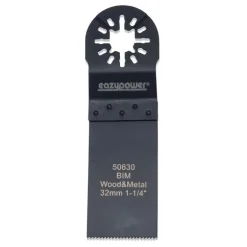 Eazypower Isomax 2-1/2 in. L X 1-1/4 in. W Bi-Metal Wood/Metal Oscillating Blade