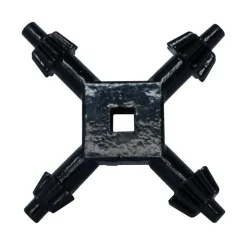 Eazypower Isomax Assorted in. Assorted Steel 4-Sided Chuck Key Thumb Handle Steel 1 pc