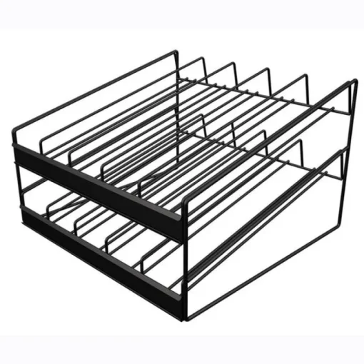 Ebsco Black MinWax/Famowood Wood Filler Display Rack Metal