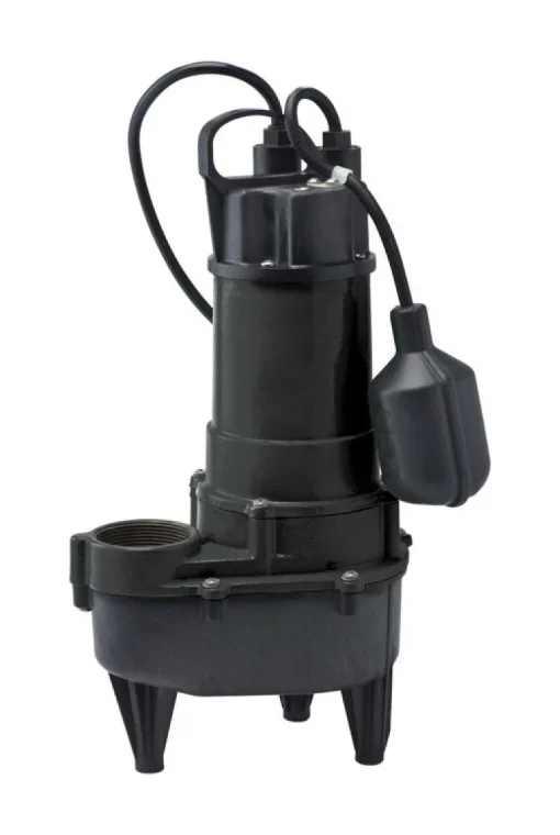 ECO-FLO 1/2 HP 5700 gph Cast Iron Sewage Pump