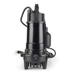 ECO-FLO 1/2 HP 4400 gph Cast Iron Tethered Float Switch AC Submersible Sump Pump