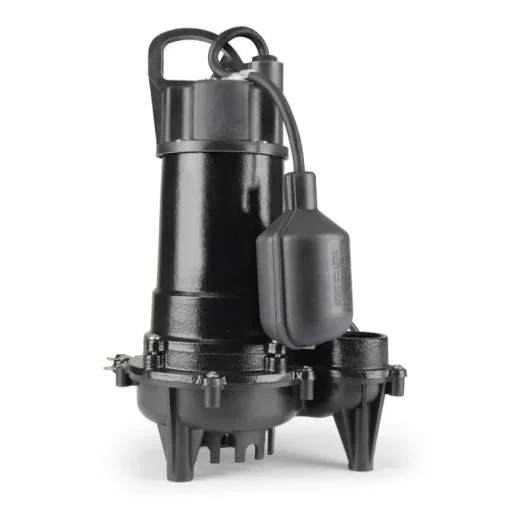 ECO-FLO 1/2 HP 4400 gph Cast Iron Tethered Float Switch AC Submersible Sump Pump