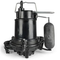 ECO-FLO 1/3 HP 3160 gph Cast Iron Vertical Float Switch AC Submersible Sump Pump