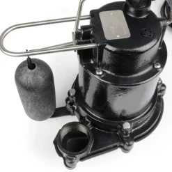 ECO-FLO 1/3 HP 3160 gph Cast Iron Vertical Float Switch AC Submersible Sump Pump