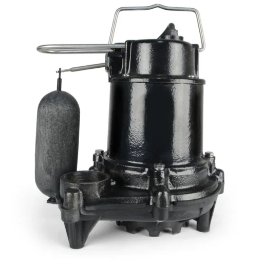ECO-FLO 1/3 HP 3160 gph Cast Iron Vertical Float Switch AC Submersible Sump Pump