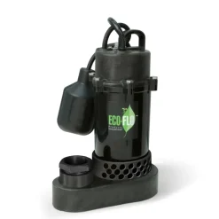 ECO-FLO 1/3 HP 3600 gph Thermoplastic Tethered Float Switch AC Submersible Sump Pump