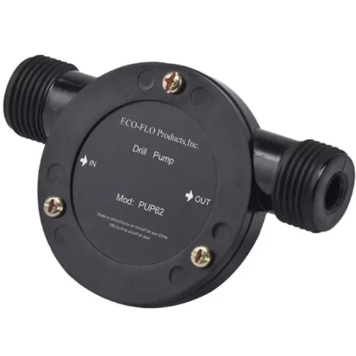 Eco-Flo PUP Series 360 gph Thermoplastic Switchless Switch Drill Portable Utility Pump