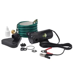 ECO-FLO PUP Series 1/12 HP 360 gph Cast Iron Switchless Switch DC Utility Pump Kit