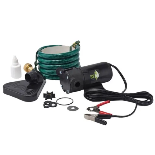 ECO-FLO PUP Series 1/12 HP 360 gph Cast Iron Switchless Switch DC Utility Pump Kit