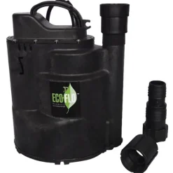 ECO-FLO SUP Series 1/2 HP 2520 gph Thermoplastic Switchless Switch Submersible Utility Pump