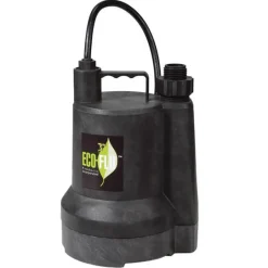 ECO-FLO SUP Series 1/6 HP 1680 gph Thermoplastic Switchless Switch Submersible Utility Pump