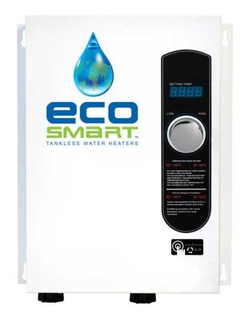 Ecosmart Residential Tankless Electric Water Heater 75A 18W 150 PSI 17 H in.