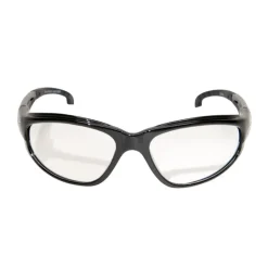 Edge Eyewear Dakura Anti-Fog Safety Glasses Clear Lens Black Frame 1 pc.