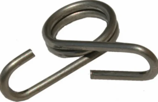 Electric Fence Clip, Rod Post, Stainless Steel, .375-In., 20-Pk.