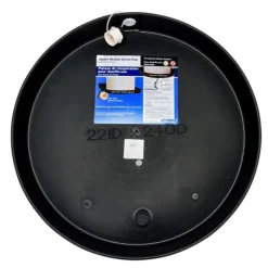Electric Water Heater Drain Pan, Plastic, 22 x 2.63-In.