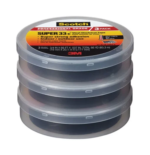 ELECTRICAL TAPE 3PK (Pack of 6)