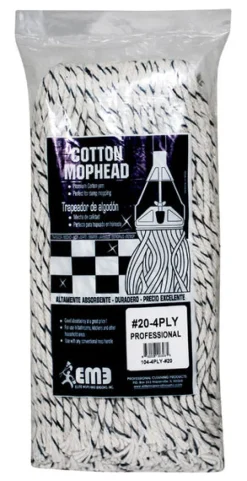 Elite #20 Cut End 4-Ply Cotton Mop Head (Pack of 6)