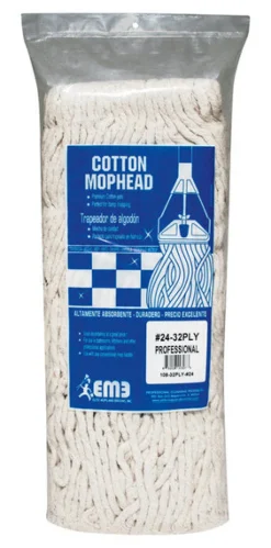 Elite Mops and Brooms #24 Cut End Cotton Mop Refill 1 pk