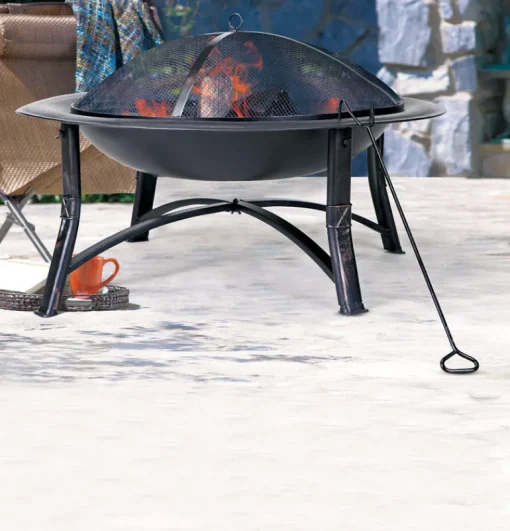 EMBER RND FIRE PIT 35"