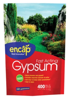 Encap Fast Acting Gypsum 2.5 lbs. for Helps Loosen Salt Damaged Soil 400 sq. ft. Coverage
