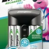 Energizer 4 Battery Black Battery Charger