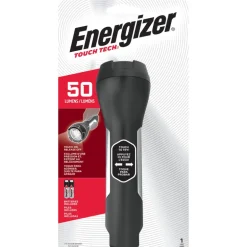 Energizer 50 lm Black LED Flashlight AA Battery
