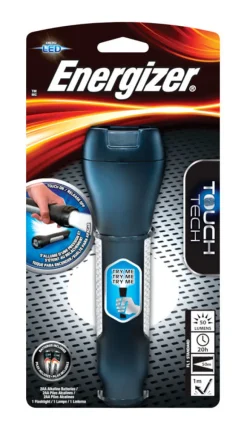 Energizer 50 lm Black LED Flashlight AA Battery