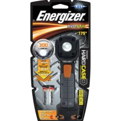 Energizer Hard Case 300 lm Black LED Flashlight AA Battery