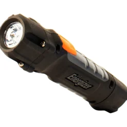 Energizer Hard Case 300 lm Black LED Work Light Flashlight AA Battery