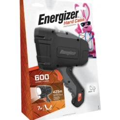 Energizer HardCase 600 lm. Black LED Spotlight 12.37 L x 10 H x 8.25 W in. with AA Battery